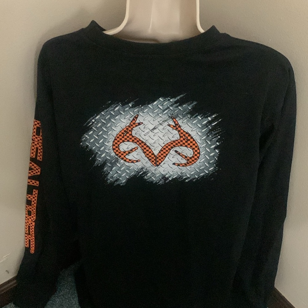 Realtree Men's Black Long Sleeve Shirt NWT - Picture 5 of 5
